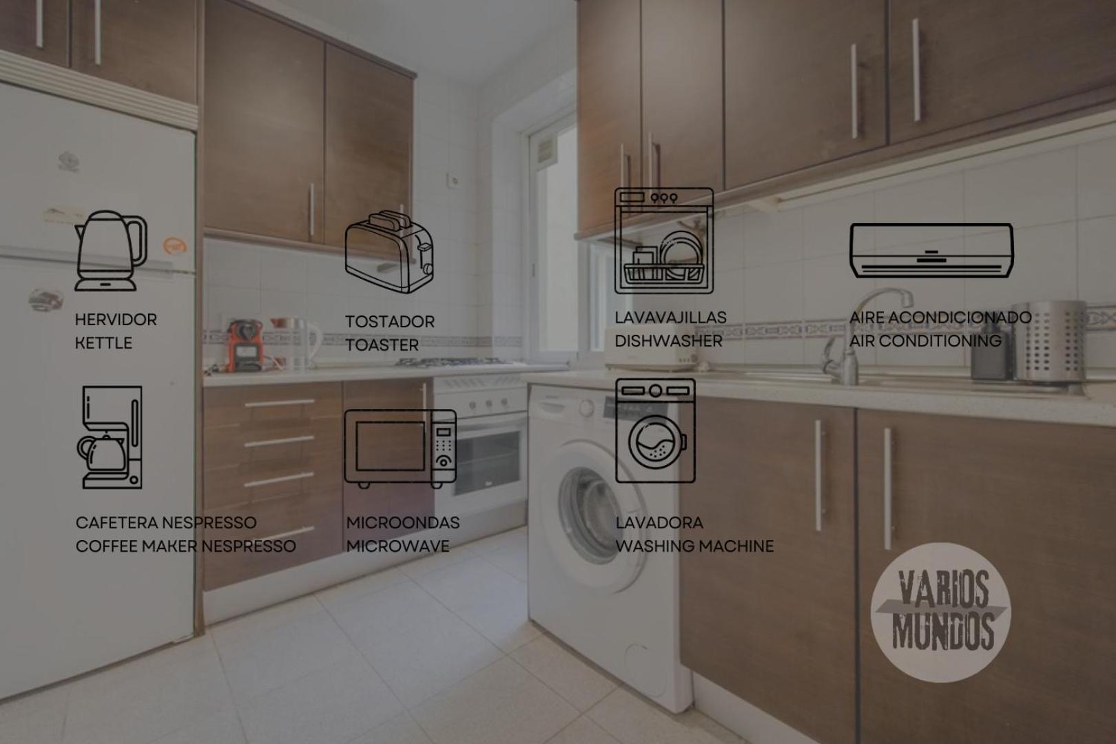 Classic Apt 7Pax En La Latina-Centro De Madrid Kültér fotó