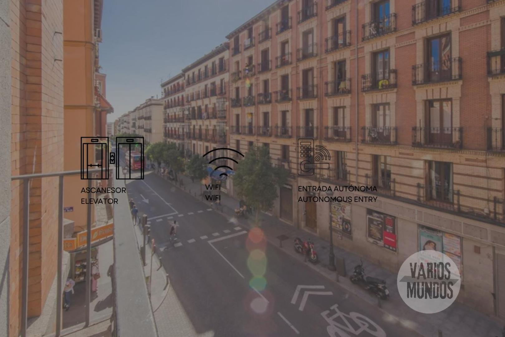 Classic Apt 7Pax En La Latina-Centro De Madrid Kültér fotó