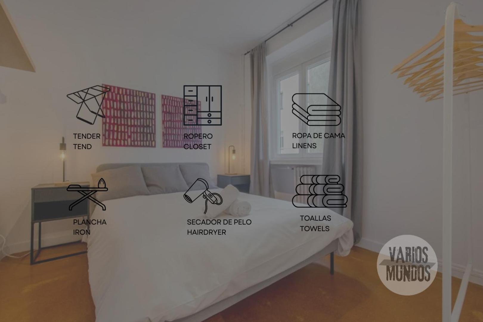 Classic Apt 7Pax En La Latina-Centro De Madrid Kültér fotó